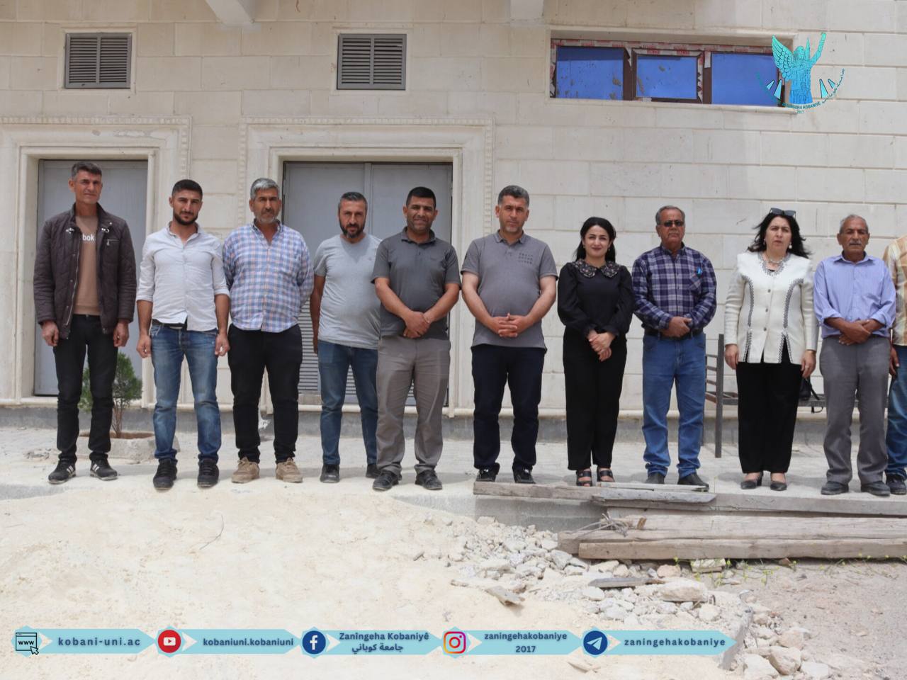 The Energy Office Connects Electricity to Kobani University